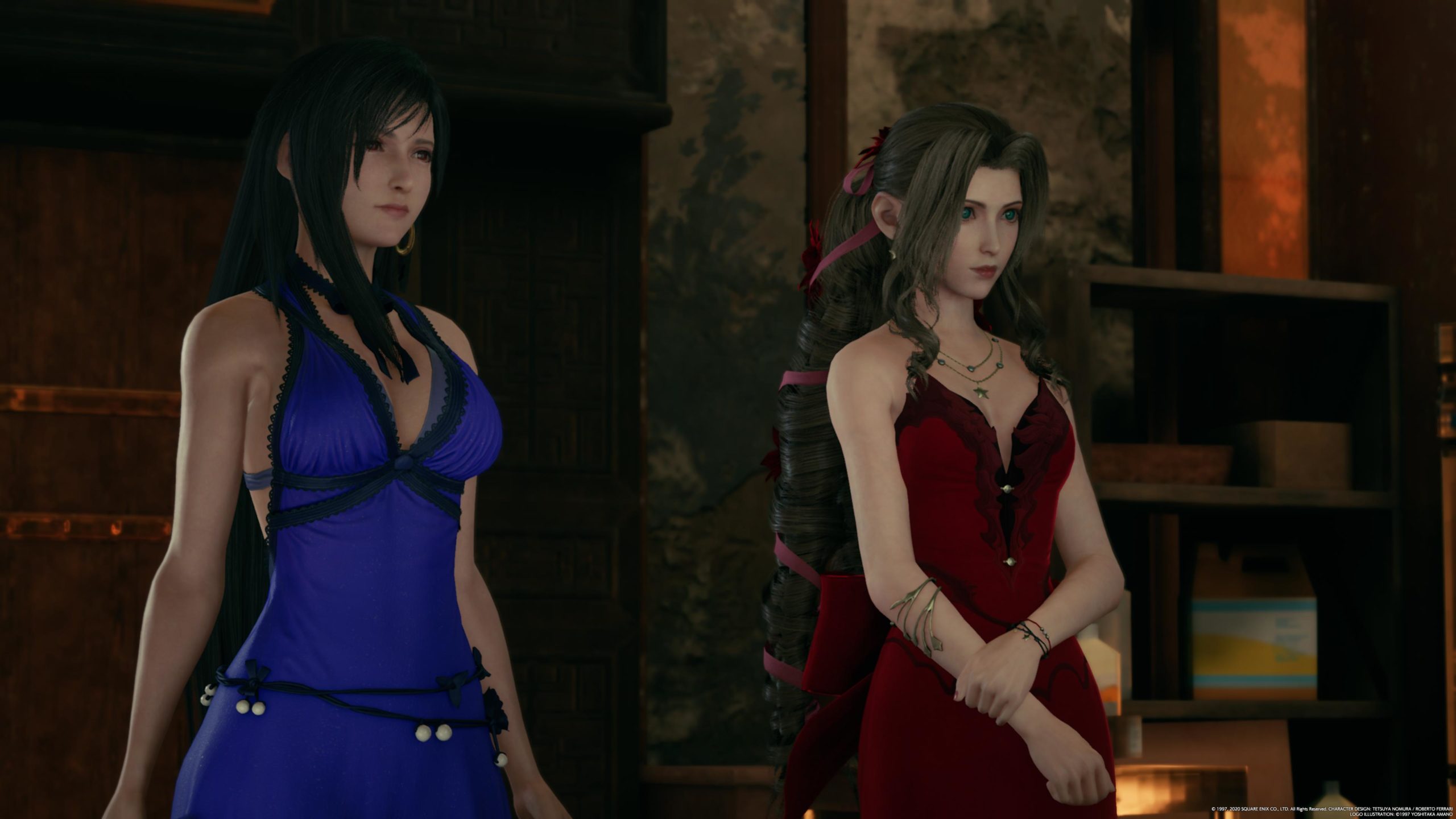 Ff7リメイク ティファとエアリスのドレス姿が可愛すぎるとsns上で話題に ぽぷりのゲーム日記